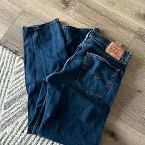 Levi’s Denim Jeans - 505 size 36x34, dark blue - LIKE NEW